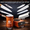 Rolling Knife Sharpener Kit with Diamond & Ceramic Discs, Magnetic