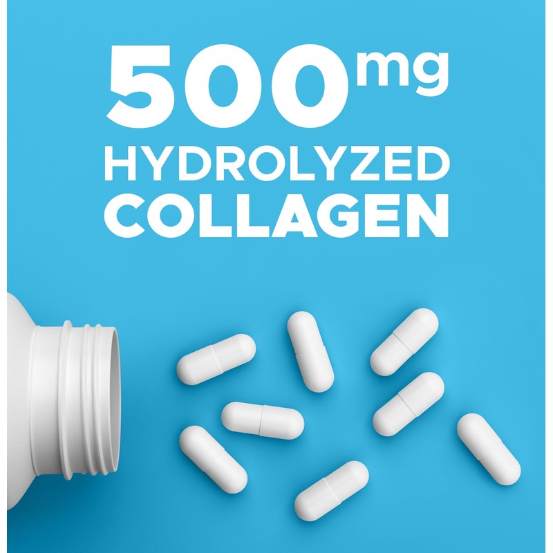 Revolution Nutrition Hydrolyzed Collagen, Help Joints, Muscles and Skin, 500mg,