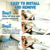 Bathtub Splash Guard with Strong Suction Cups, Silicone Splash Guard