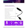 Tiardey Star Night Light Projector,USB Adjustable Romantic Projector Night Light
