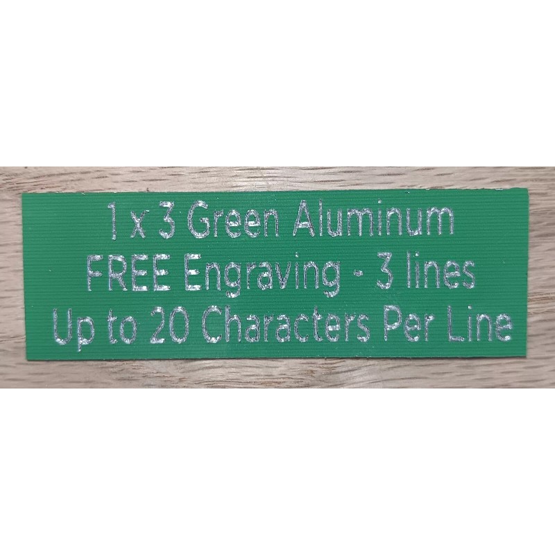 Unbranded/Generic 1"x3" RED NAME PLATE ART-TROPHIES-G