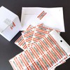 Barcode Security Labels Dumb Silver PET Warranty Void Sticker with