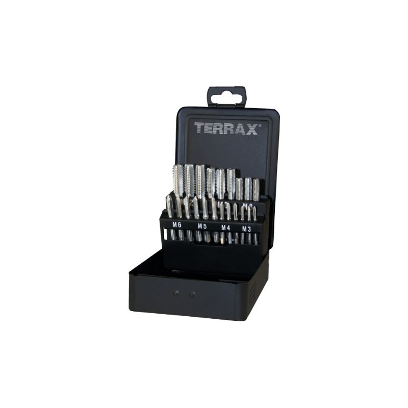 Terrax A245006 Screw Tap Set 21 Pieces