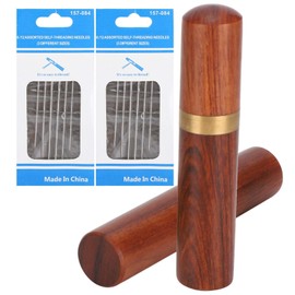 Surtido de agujas autoenhebrables, agujas para manualidades, agujas de acero, para coser ropa en casa