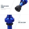 VORCOOL 1 Pair Tubeless Valve Stem Aluminium Alloy Presta Tubeless