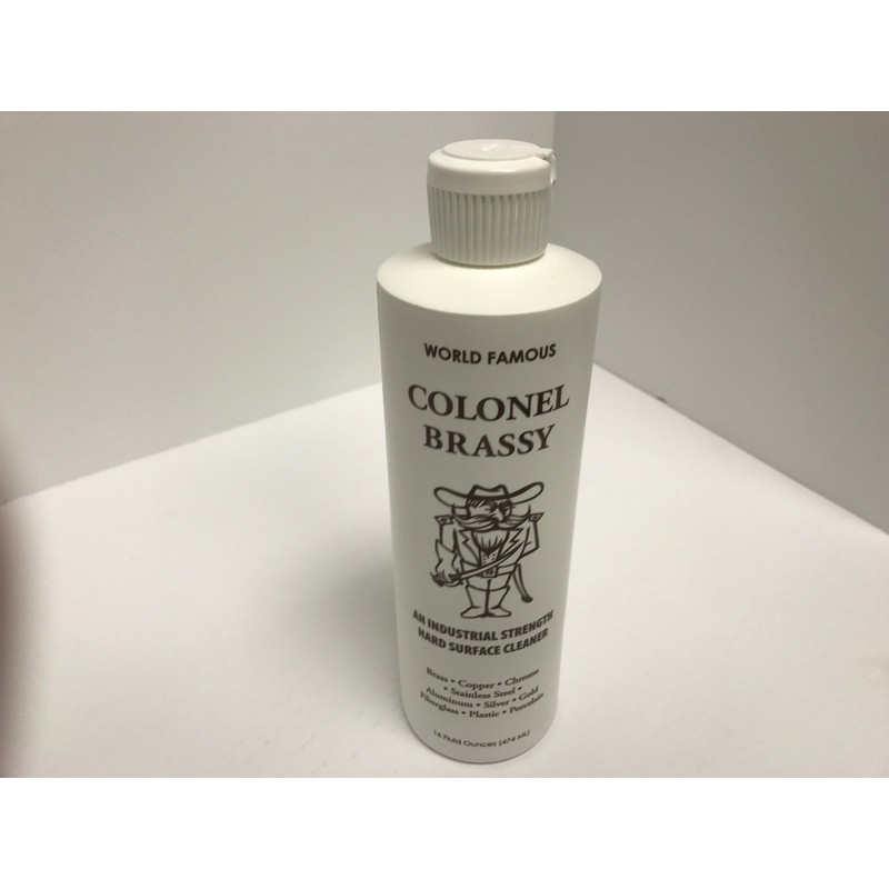 Colonel Brassy metal chrome aluminum plastic cleaner with 2-pack GRACE-I-AM