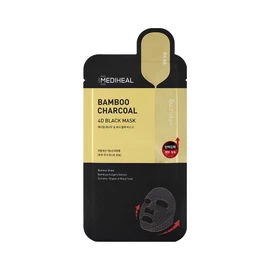 MEDIHEAL Bamboo Charcoal 4D Black Mask Sheet - MEDIHEAL Bamboo Charcoal 4D Bl