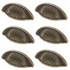 Decoranddecor Arro Half Moon Shaker Cup Handles – Zinc Alloy