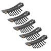 50pcs Hair Extension Clips Set Stainless Steel DIY 8 Teeth