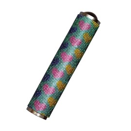 ZEALMAX Classic Pewter Kaleidoscope, Handmade Kaleidoscope, Classic Nostalgic Toy for Kids and Adults, Colorful Diamonds