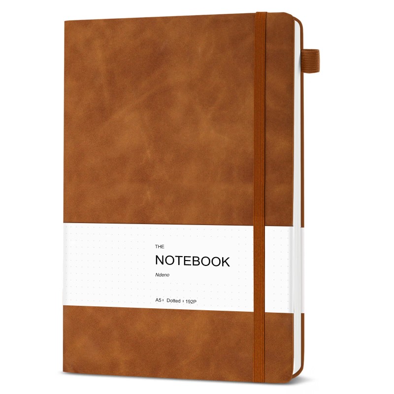 Unbranded Dotted Notebook A5 Bullet Dotted Journal Hardcover Dot Grid