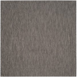 Safavieh Courtyard Collection CY8521-36621 Black and Beige Indoor/ Outdoor Area Rug (9' x 12')