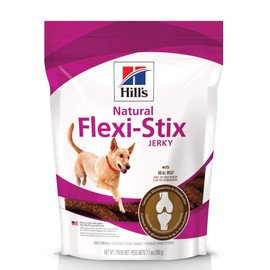 Hill's Natural Flexi-Stix Jerky, All Life Stages, Great Taste, Dog Treats, Beef, 7.1 oz Bag