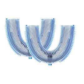Magentak Silicone U-Shaped Brush Head Replacement for Electric Toothbrush,Food Grade Silicone Head 360 Degree Oral Teeth Cleaning for Sonic Toothbrush，Automatic Toothbrush Head Accessories for Adult