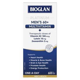 Bioglan Platinum Mens 60+ Multi 60 Tablets