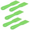 Dijedev 2 Inch Plastic Putty Knife Scraper, 5Pcs Flexible Spackle