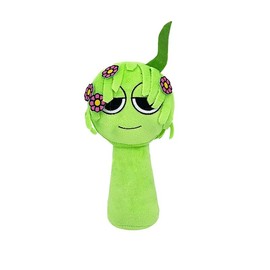 Splanky Plush 25CM Sprunki Plush Doll Horror Game Plush Soft Stuffed Animal Pillow Figure Doll Adult Children Christmas Birthday Gift (Green)