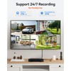 LongPlus Home Security Camera, 5MP HD Video Surveillance Outdoor Indoor