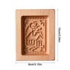 Cookie Shaper, Wooden Cookie Cutter, Baking Craft for Holiday Birthday