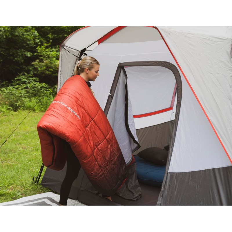 ALPS Mountaineering Vibe 0° Mummy Sleeping Bag, Long - Ruby