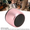 VBESTLIFE Wirelessly BT Mini Speaker, Portable Speaker Stereo Bass Sound