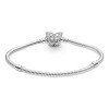 Pulsera Plata S925 Brazalete Mariposa Brillante Compatible Plata 20 Cm