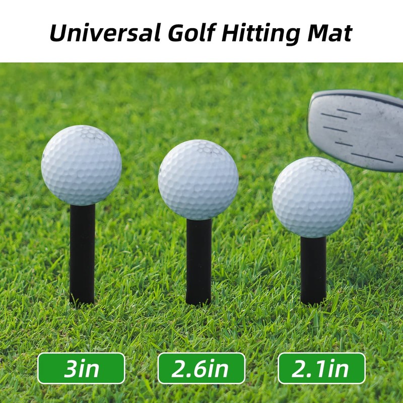 Scott Edward Golf Practice Tees, 3/4/11 Pieces Packed, Magnet Tee