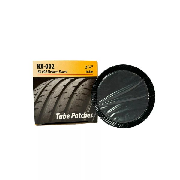 KEX KX-002 Inner Tube Patches, 40 Units of 2-1/4 in