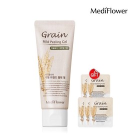 Mediflower Grain Mild Peeling Gel 100ml + 5 Pouches / 메디플라워 곡물 마일드 필링젤 100ml+파우치5매