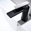 JOMOLA Matte Black Single Handle Bathroom Sink Faucet One Hole