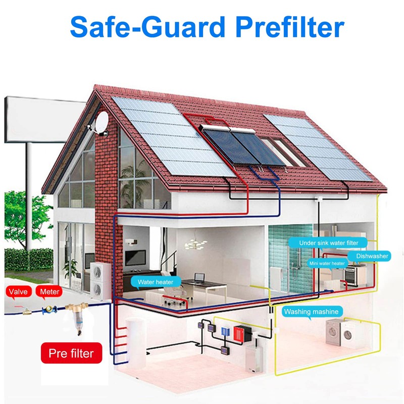 Reusable Flushable Fine Filter, Sediment Water Filter, Tap Water Filter,