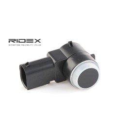 RIDEX Parking Aid Parking Sensor Angled Compatible with Citroen Berlingo B9 Black Front Rear 2412P0019