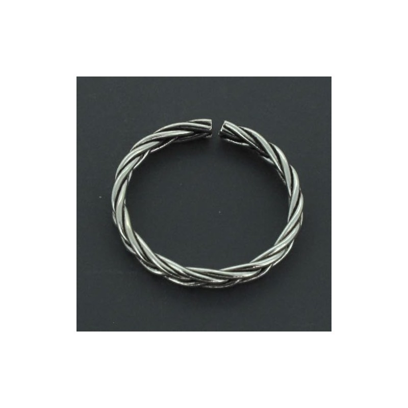 Touch Jewellery 925 Sterling Silver Weave Toe Ring