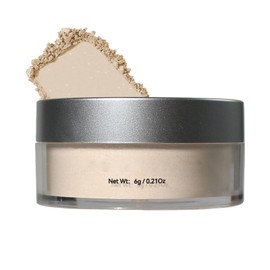 Eazerom 19 Glow Setting Powder, Loose Powder, Transparent, Natural, Transparent Fixing Powder, Conceals Fine Lines & Impurities, Lightweight, Long-Lasting, Suitable for All Skin Types, Fixing Powder
