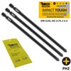 3 x SabreCut SC127PH2B_3 127mm PH2 Compatible with Fein ASCT14M