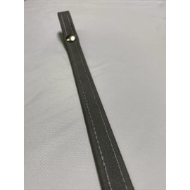 Tucks Marine Canvas 1-Marine Boat Seat Strap 23 1/2"x 3/4" Anchor/Gray - Dark Gray Vinyl