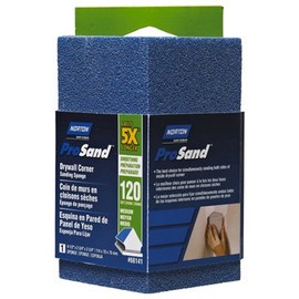 Norton ProSand 4-1/2 in. L x 2-3/4 in. W x 2-3/4 in. 120 Grit Medium Corner Sanding Sponge