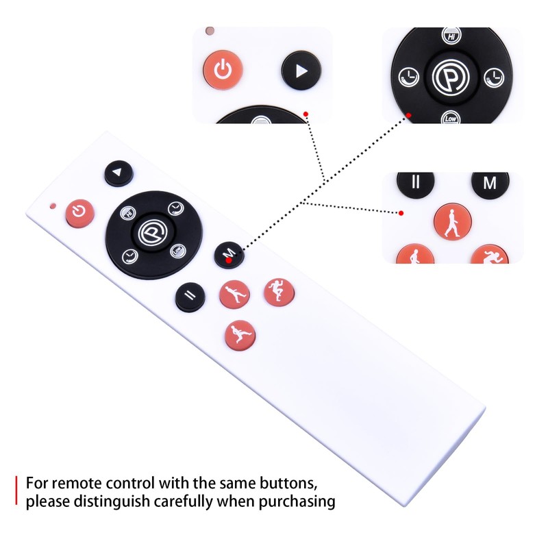 HZIME New Replace Remote Control Fit for Dailylife/PHAGATT/FELERDUN/HOTWAVE/SoftGym/TISSCARE/SEDOZIK/Mawuye/AXV/EILISON/PBYRD/Taevno/Homesy/SAVEYOUR/Wakeman/PUREROYI Vibration Plate