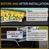 No Drill License Plate Holder Compatible with Mazda MX-5 Miata