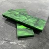 YEEYOUNG Resin Acrylic Knife Handle Material Scales Blanks Pre-Cut Engraved