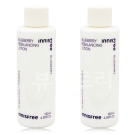 Innisfree Blueberry Rebalancing Lotion 130ml + 130ml / 이니스프리 블루베리 리밸런싱 로션 130ml + 130ml