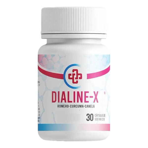 Suplemento Dialine-x Para Normalizar La Glucosa En Sangre 30 Capsulas