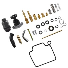Carb Carburetor Repair Kit with Choke Plunger Starter Valve and Carb Primer Pump Replacement for Honda TRX450ES Foreman 450 1998 1999-2003