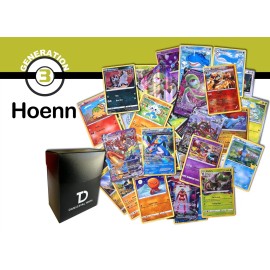 Pokémon Hoenn Generation 3 TCG Assortment || Ultra Rare + 20 Cards + Deck Box