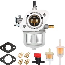 ZAMDOE 15003-7061 Carburetor Replacement for Kawasaki FH430V FH381V FH541V FS481V Engine, Replaces # 15003-7047 15004-7057 15003-7107 15003-7054 Carburetor, with Gasket & Fuel Filter