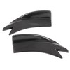 Rear Bumper Side Spoiler 2 Pieces Universal Carbon Style Surround