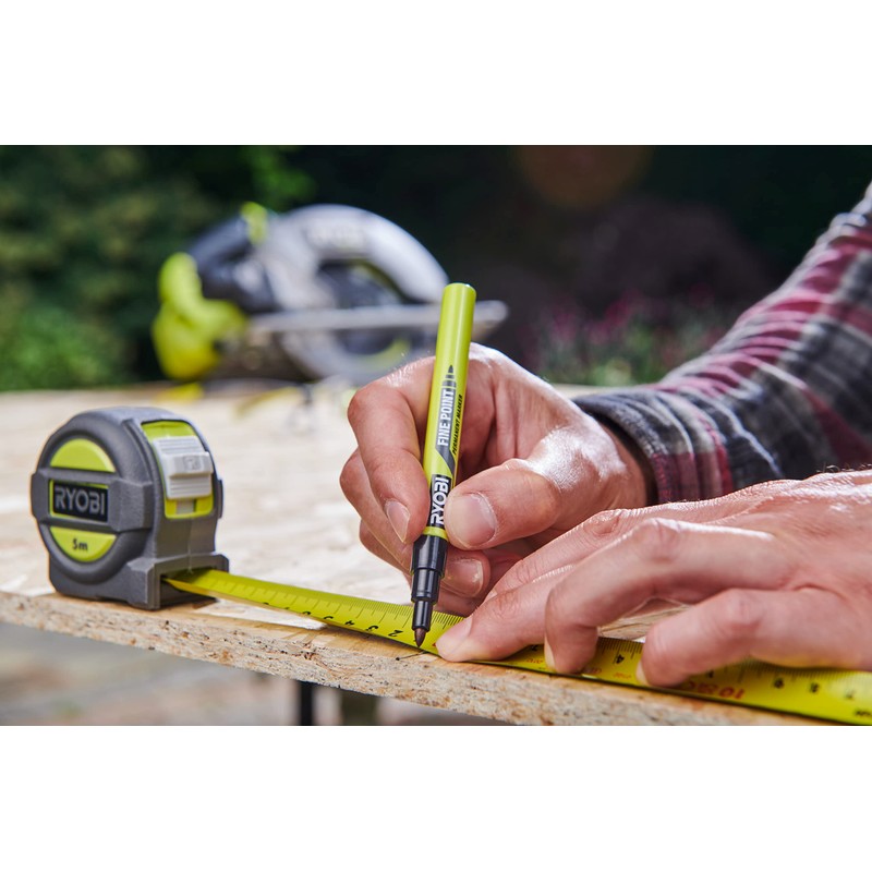 RYOBI RTM5M Tape Measure Flexible Measuring Tape with Total Length