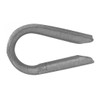 Campbell T7670609 1/8" Galvanized Wire Rope Thimbles