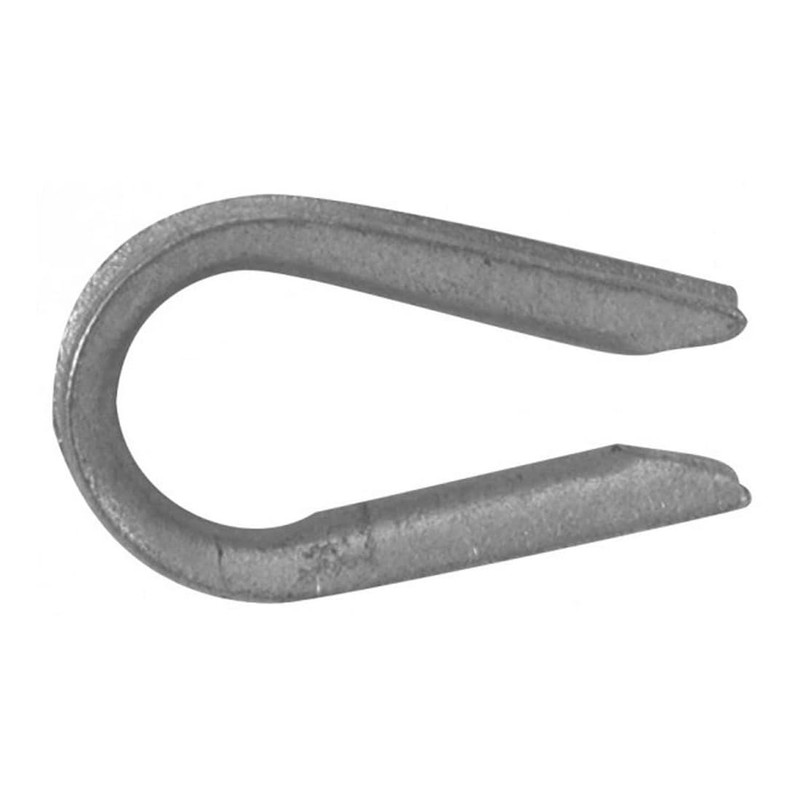 Campbell T7670609 1/8" Galvanized Wire Rope Thimbles