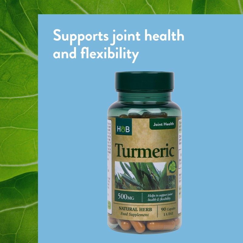 Holland & Barrett Turmeric 500mg 90 Capsules
